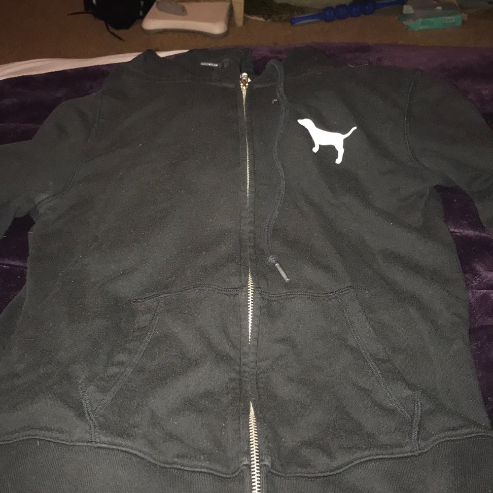 Pink hoodie